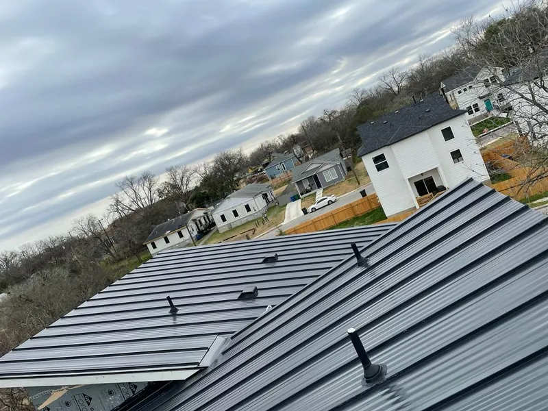 Standing seam metal roof panels with vents for Skylight Repair in Hybla Valley